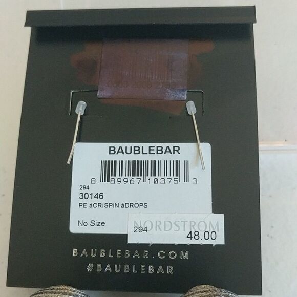 New Baublebar Drop Earrings (G1) - Picture 2 of 3